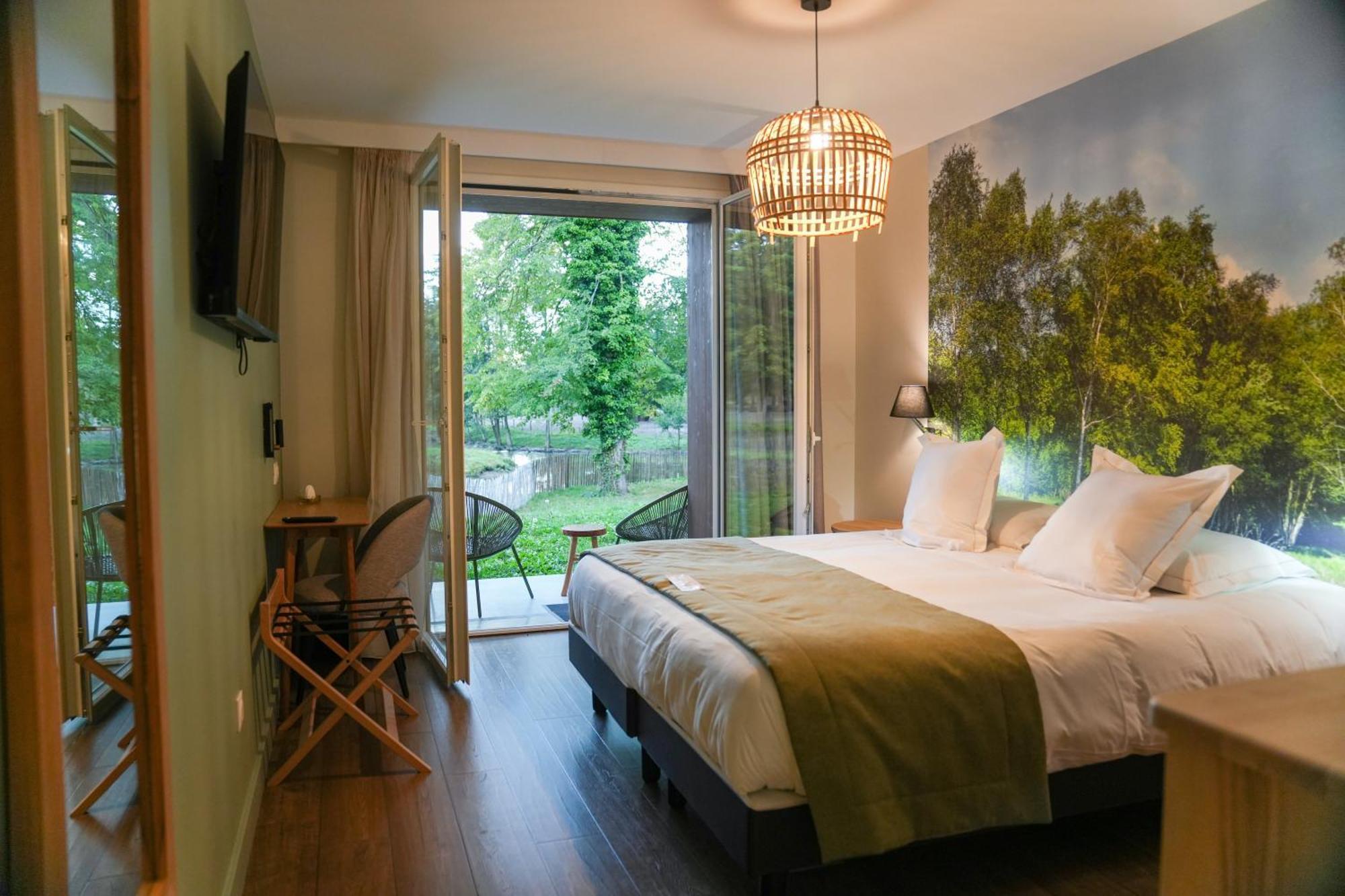 Hotel Et Cottages Domaine Du Marquenterre Сен-Кантен-ан-Турмон Экстерьер фото